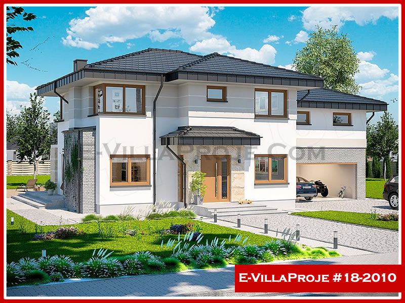 CPV-18-2010 • 297 m² 5+1 Dubleks Çelik Prefabrik Villa