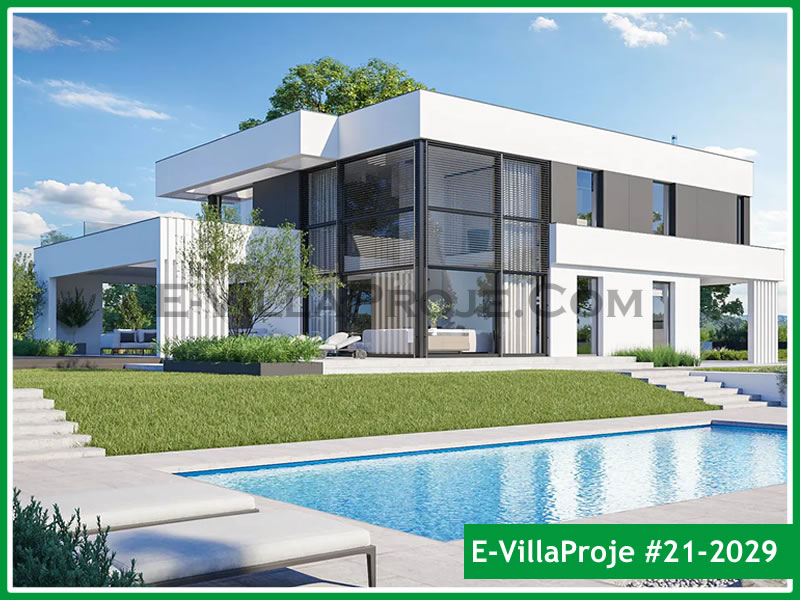 CPV-21-2029 • 298 m² 5+1 Dubleks Çelik Prefabrik Villa