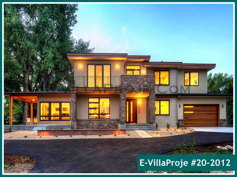 CPV-20-2012 • 301 m² 5+1 Dubleks Çelik Prefabrik Villa