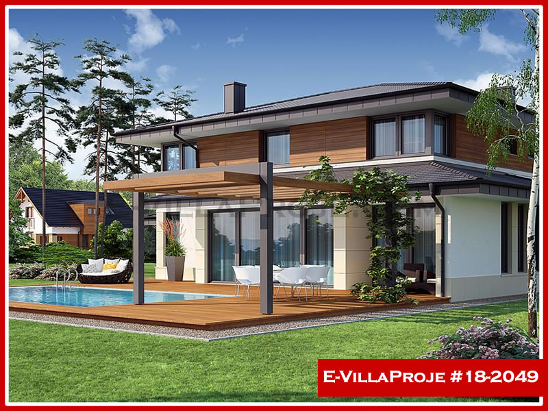 CPV-18-2049 • 306 m² 5+1 Dubleks Çelik Prefabrik Villa