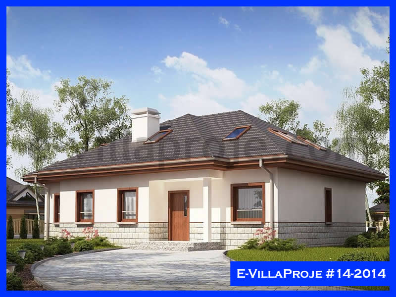 CPV-14-2014 • 309 m² 5+1 Dubleks Çelik Prefabrik Villa