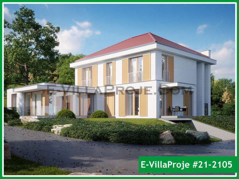 CPV-21-2105 • 311 m² 5+1 Dubleks Çelik Prefabrik Villa