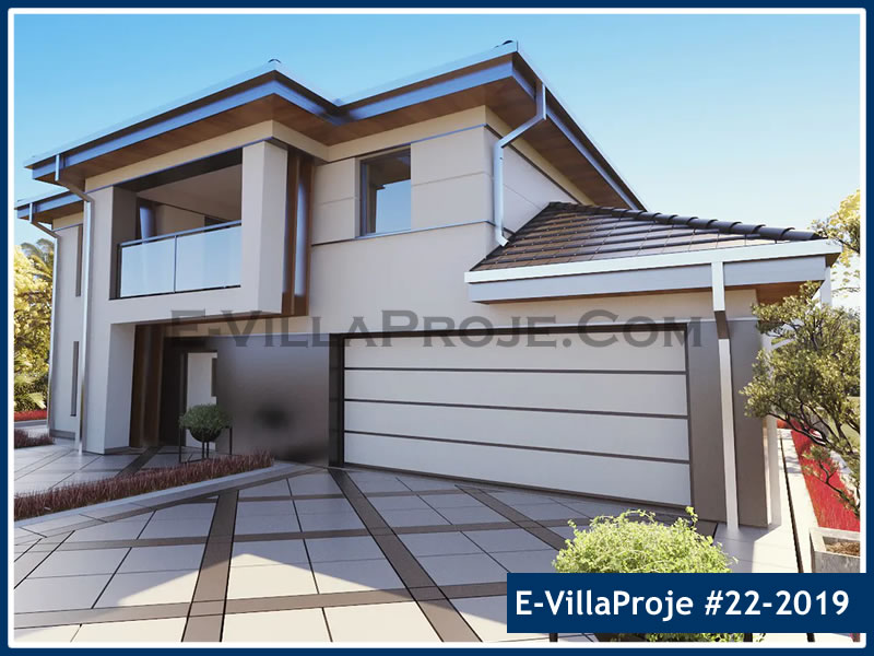 CPV-22-2019 • 311 m² 5+1 Dubleks Çelik Prefabrik Villa