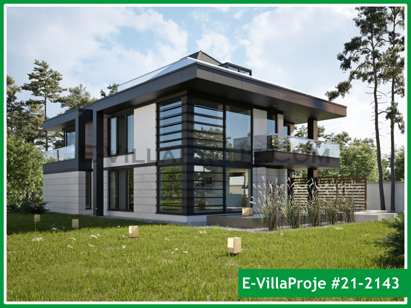CPV-21-2143 • 315 m² 5+1 Dubleks Çelik Prefabrik Villa