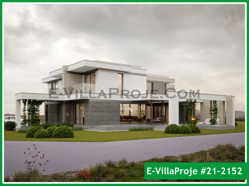CPV-21-2152 • 316 m² 5+1 Dubleks Çelik Prefabrik Villa