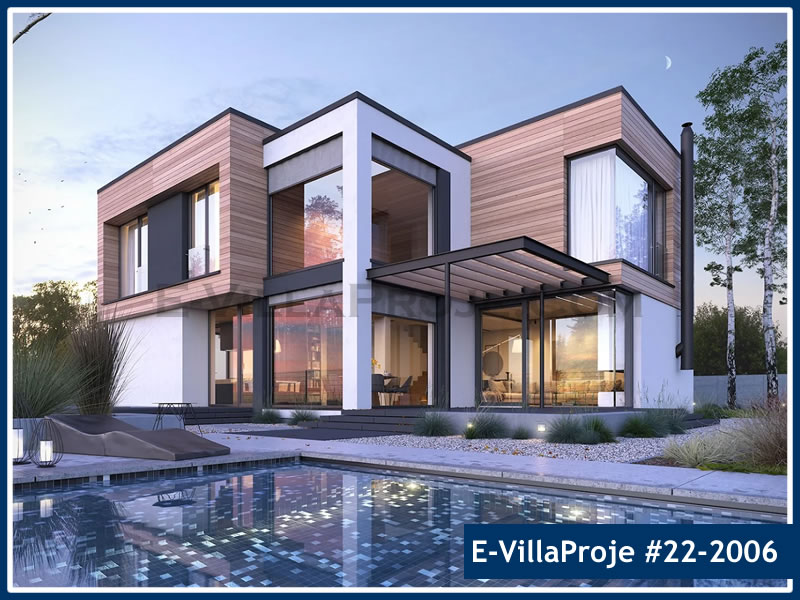 CPV-22-2006 • 317 m² 5+1 Dubleks Çelik Prefabrik Villa