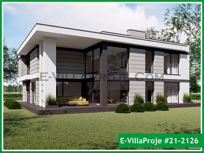 CPV-21-2126 • 319 m² 5+1 Dubleks Çelik Prefabrik Villa