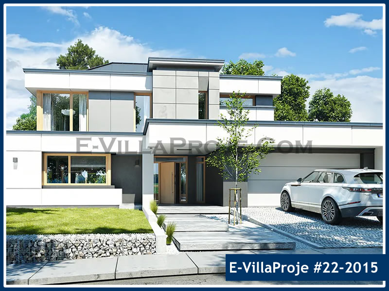 CPV-22-2015 • 326 m² 5+1 Dubleks Çelik Prefabrik Villa