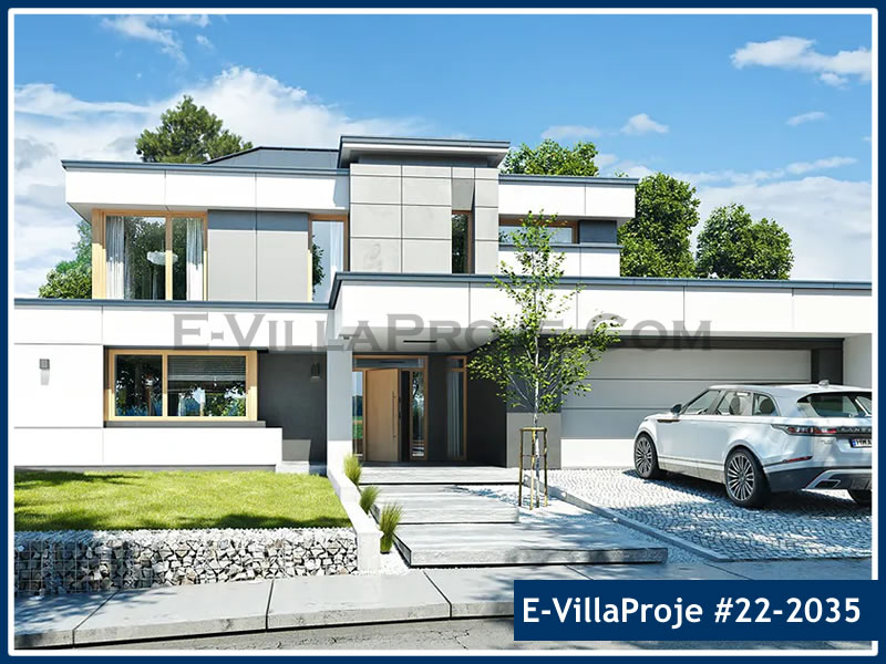 CPV-22-2035 • 326 m² 5+1 Dubleks Çelik Prefabrik Villa