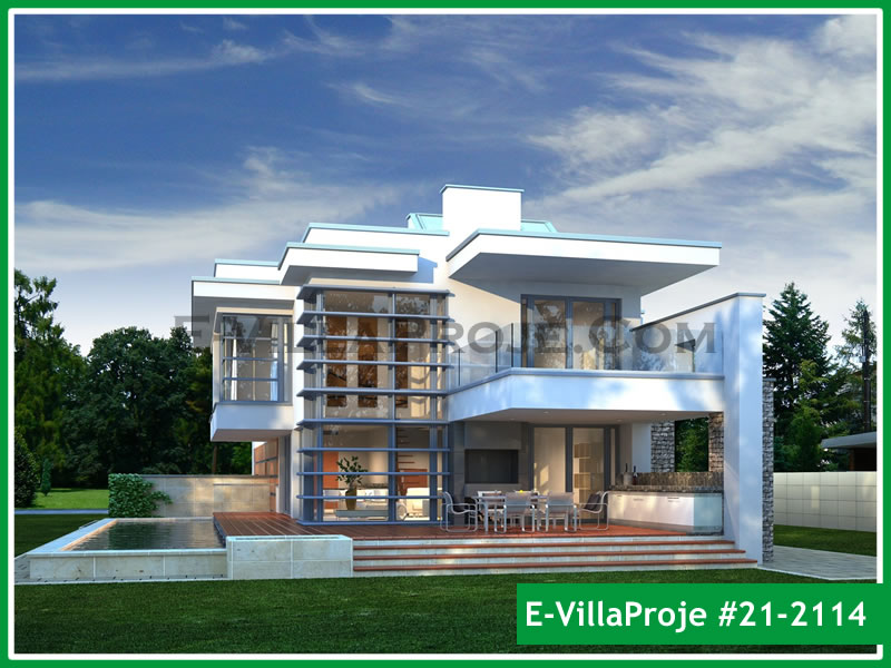 CPV-21-2114 • 328 m² 5+1 Dubleks Çelik Prefabrik Villa