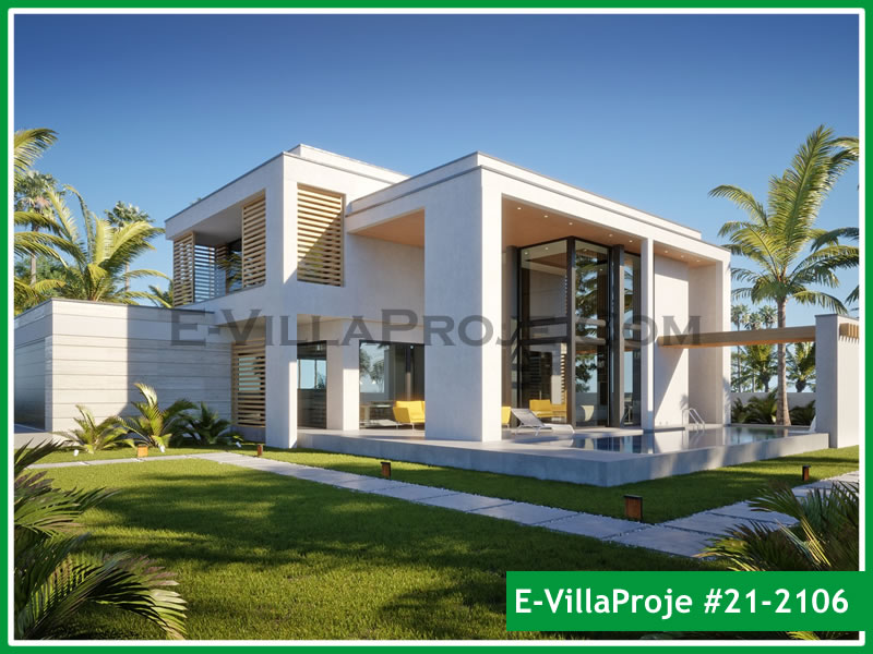 CPV-21-2106 • 329 m² 5+1 Dubleks Çelik Prefabrik Villa
