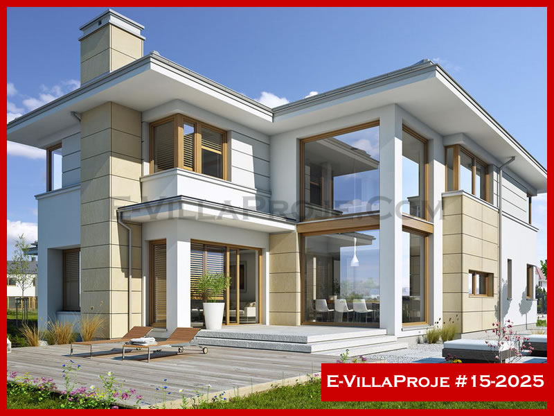 CPV-15-2025 • 336 m² 5+1 Dubleks Çelik Prefabrik Villa
