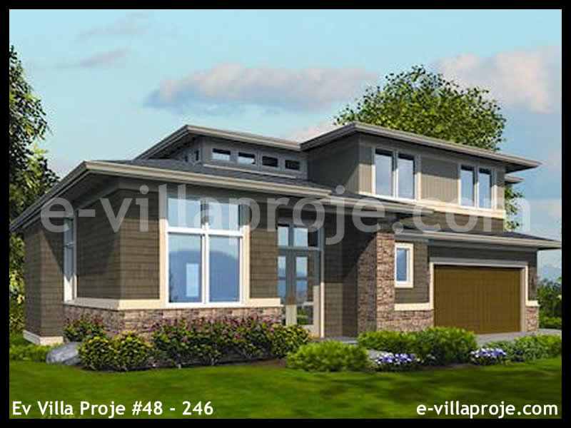 CPV-48-246 • 340 m² 5+1 Tripleks Çelik Prefabrik Villa