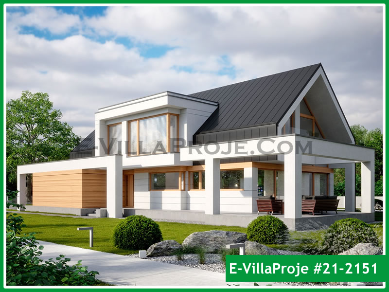 CPV-21-2151 • 343 m² 5+1 Dubleks Çelik Prefabrik Villa