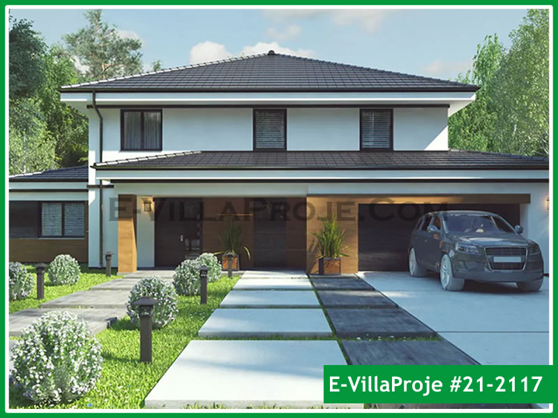 CPV-21-2117 • 349 m² 5+1 Dubleks Çelik Prefabrik Villa