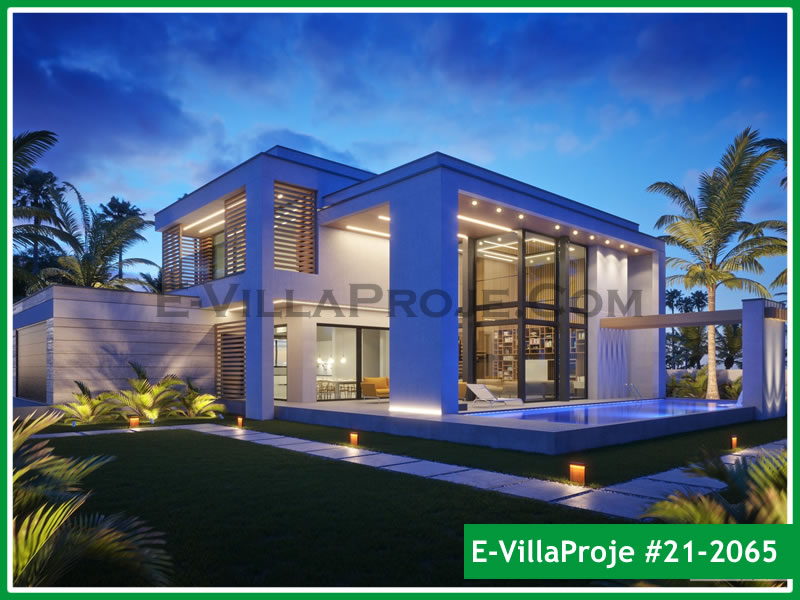 CPV-21-2065 • 356 m² 5+1 Dubleks Çelik Prefabrik Villa