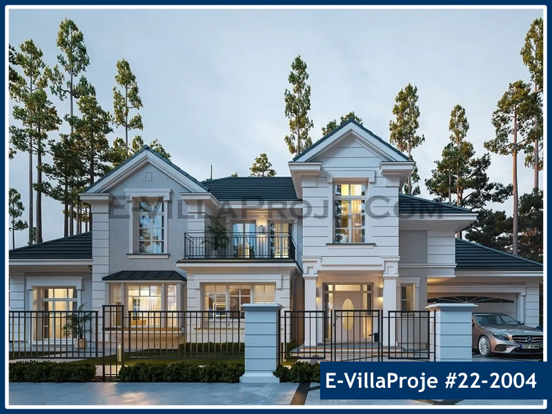 CPV-22-2004 • 371 m² 5+1 Dubleks Çelik Prefabrik Villa