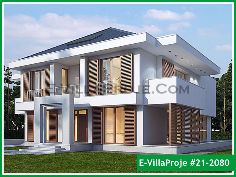 CPV-21-2080 • 371 m² 5+1 Dubleks Çelik Prefabrik Villa