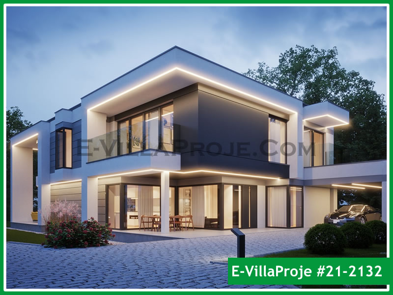 CPV-21-2132 • 376 m² 5+1 Dubleks Çelik Prefabrik Villa
