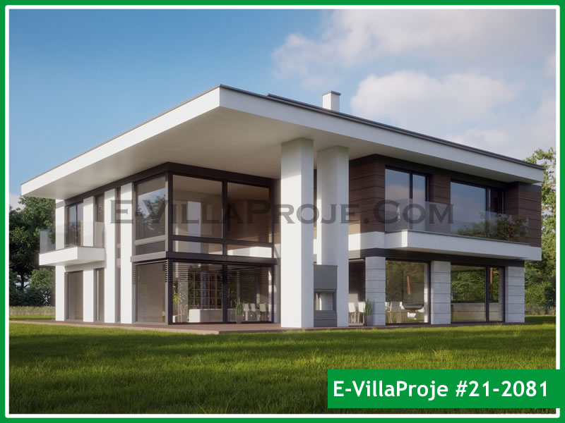 CPV-21-2081 • 380 m² 5+1 Dubleks Çelik Prefabrik Villa