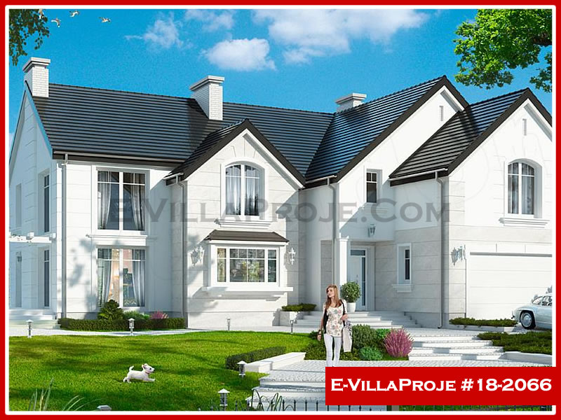 CPV-18-2066 • 383 m² 5+1 Dubleks Çelik Prefabrik Villa