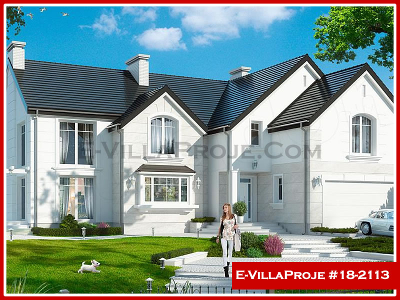 CPV-18-2113 • 388 m² 5+1 Dubleks Çelik Prefabrik Villa