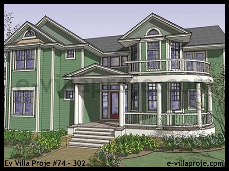 CPV-74-302 • 392 m² 5+1 Dubleks Çelik Prefabrik Villa
