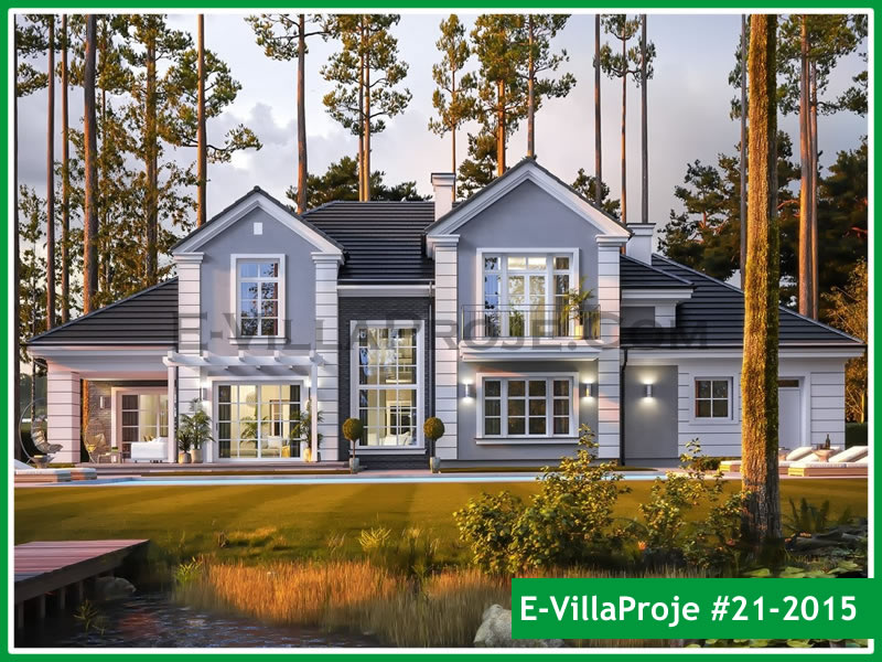 CPV-21-2015 • 393 m² 5+1 Dubleks Çelik Prefabrik Villa