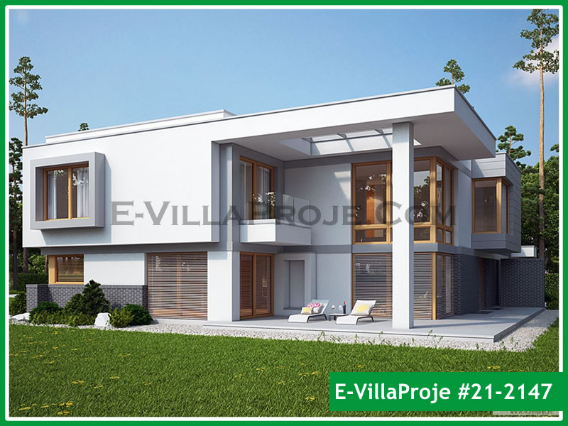 CPV-21-2147 • 393 m² 5+1 Dubleks Çelik Prefabrik Villa