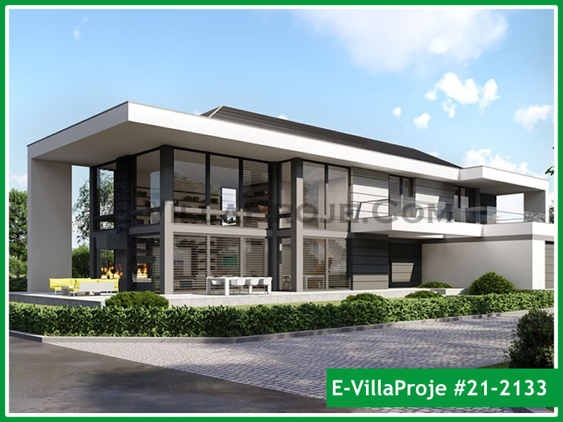 CPV-21-2133 • 401 m² 5+1 Dubleks Çelik Prefabrik Villa