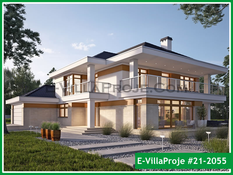 CPV-21-2055 • 403 m² 5+1 Dubleks Çelik Prefabrik Villa