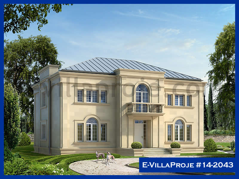 CPV-14-2043 • 414 m² 5+1 Dubleks Çelik Prefabrik Villa