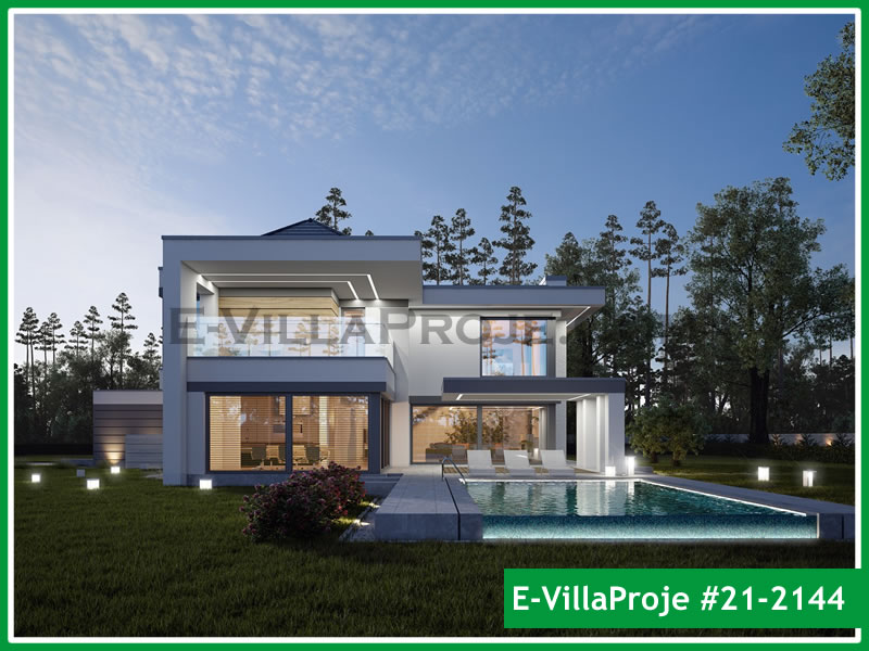 CPV-21-2144 • 415 m² 5+1 Dubleks Çelik Prefabrik Villa