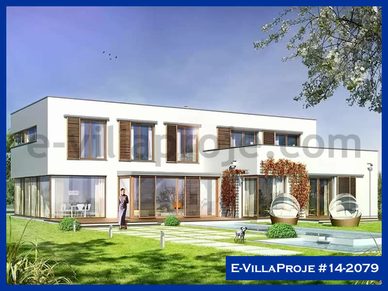 CPV-14-2079 • 436 m² 5+1 Dubleks Çelik Prefabrik Villa