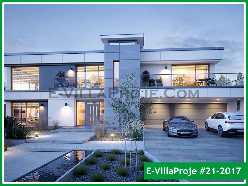 CPV-21-2017 • 440 m² 5+1 Dubleks Çelik Prefabrik Villa