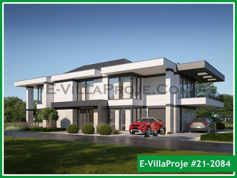 CPV-21-2084 • 457 m² 5+1 Dubleks Çelik Prefabrik Villa