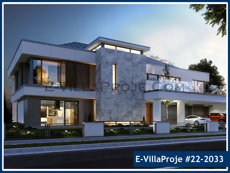 CPV-22-2033 • 481 m² 5+1 Dubleks Çelik Prefabrik Villa