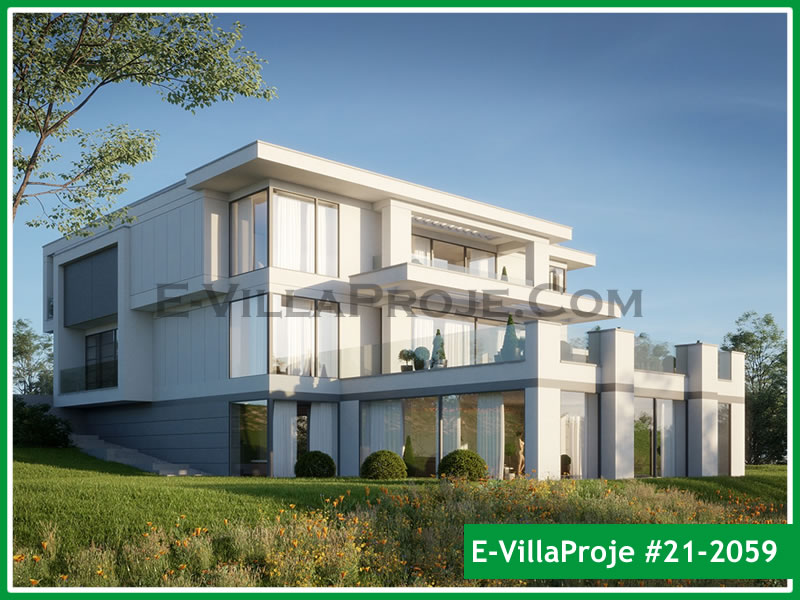 CPV-21-2059 • 494 m² 5+1 Tripleks Çelik Prefabrik Villa