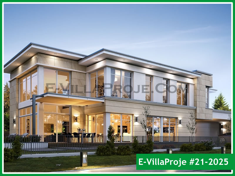 CPV-21-2025 • 507 m² 5+1 Dubleks Çelik Prefabrik Villa