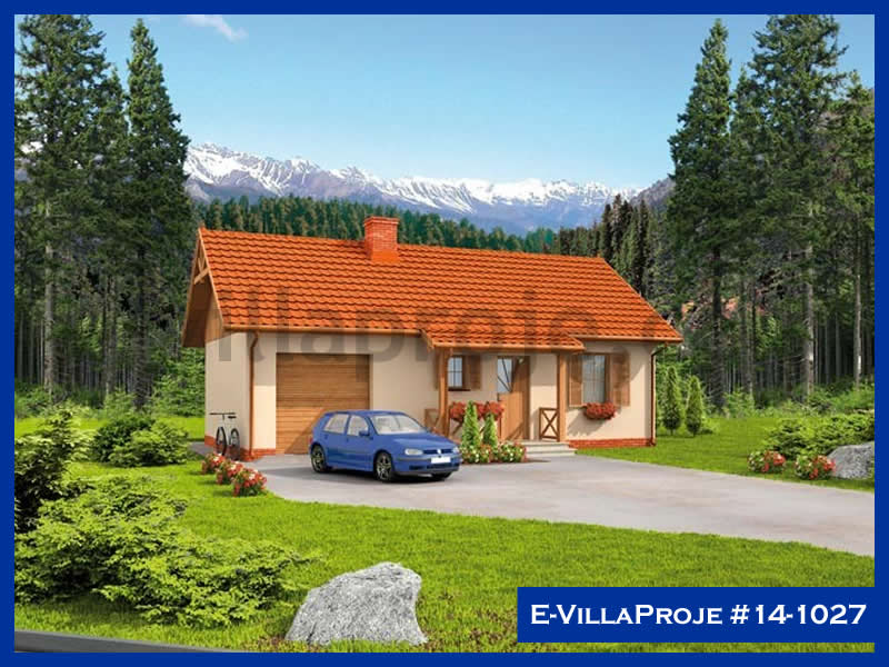 CPV-14-1027 • 60 m² 2+1 Tek Katlı Çelik Prefabrik Villa