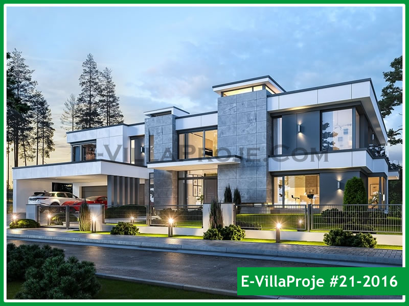 CPV-21-2016 • 648 m² 5+1 Dubleks Çelik Prefabrik Villa