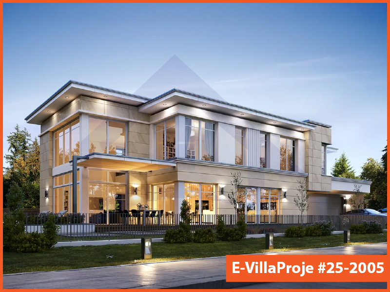 CPV-25-2005 • 757 m² 5+1 Dubleks Çelik Prefabrik Villa