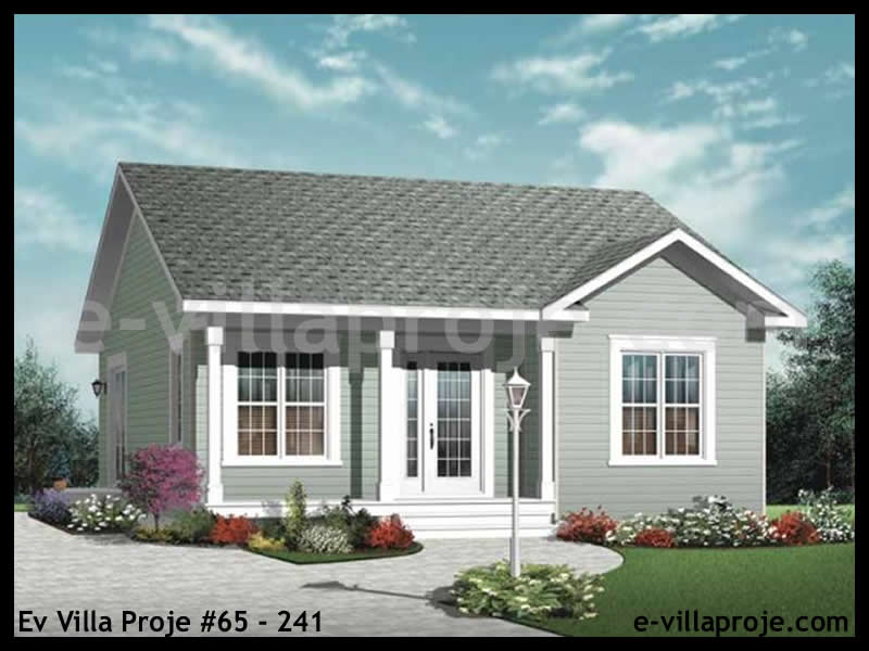 CPV-65-241 • 76 m² 2+1 Tek Katlı Çelik Prefabrik Villa