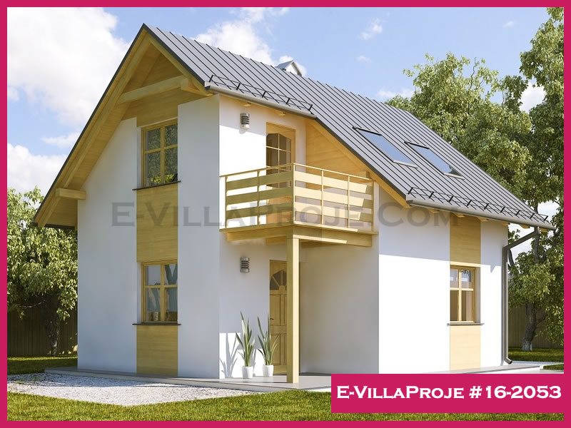 CPV-16-2053 • 77 m² 2+1 Dubleks Çelik Prefabrik Villa