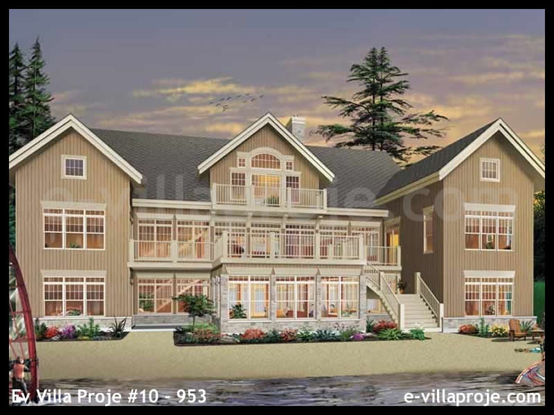CPV-10-953 • 813 m² 5+1 Tripleks Çelik Prefabrik Villa