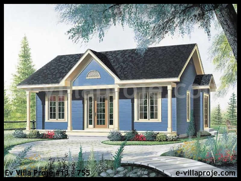 CPV-13-755 • 82 m² 2+1 Tek Katlı Çelik Prefabrik Villa