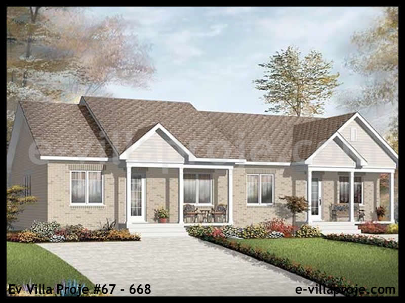 CPV-67-668 • 86 m² 2+1 Tek Katlı Çelik Prefabrik Villa