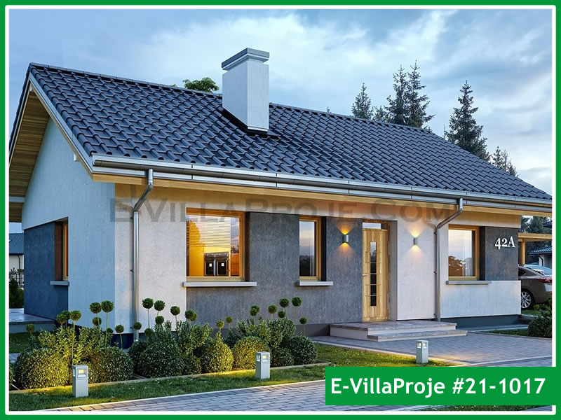 CPV-21-1017 • 88 m² 2+1 Tek Katlı Çelik Prefabrik Villa