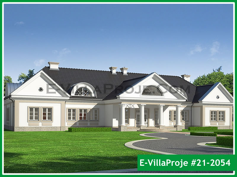 CPV-21-2054 • 890 m² 5+1 Dubleks Çelik Prefabrik Villa