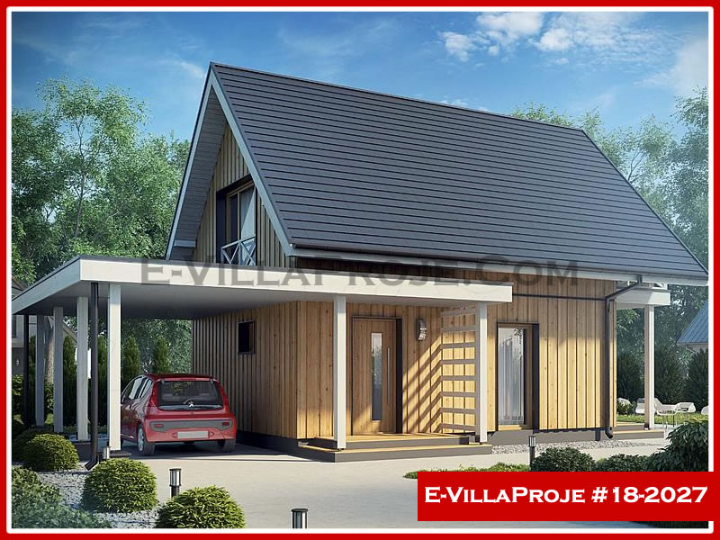CPV-18-2027 • 92 m² 2+1 Dubleks Çelik Prefabrik Villa